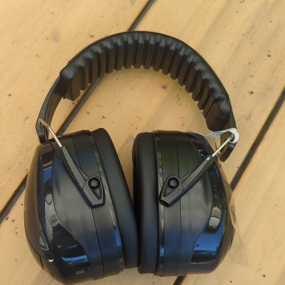 MPOW Noise Reduction Headphones Ear Muff (Black) NEW - Picture 3 of 10